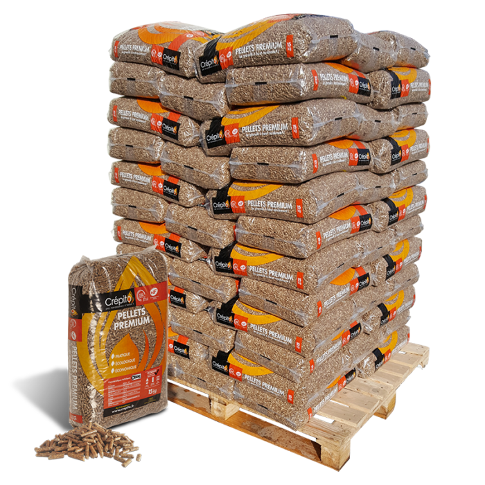 72 σάκοι PELLETS PREMIUM CRÉPITO®