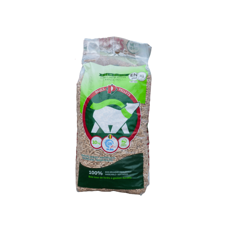 PAULS Pellets πέλλετ ξύλου – 104 σάκοι των 10 kg