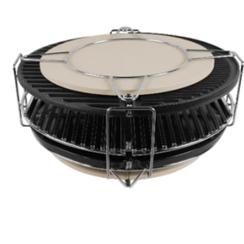 IQ GRILLS® - Classic 21 ίντσες - ψησταριά Kamado με πλήρη αξεσουάρ — μαύρο