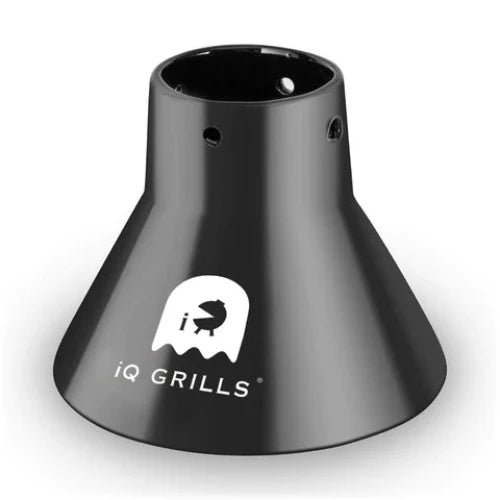 IQ GRILLS® — μεγάλο 22 ίντσες - ψησταριά Kamado με πλήρη αξεσουάρ — μαύρο άνθρακα