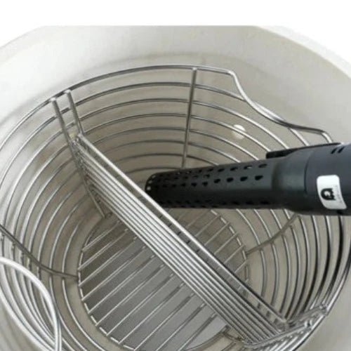 IQ GRILLS® — μεγάλο 22 ίντσες - ψησταριά Kamado με πλήρη αξεσουάρ — μαύρο άνθρακα