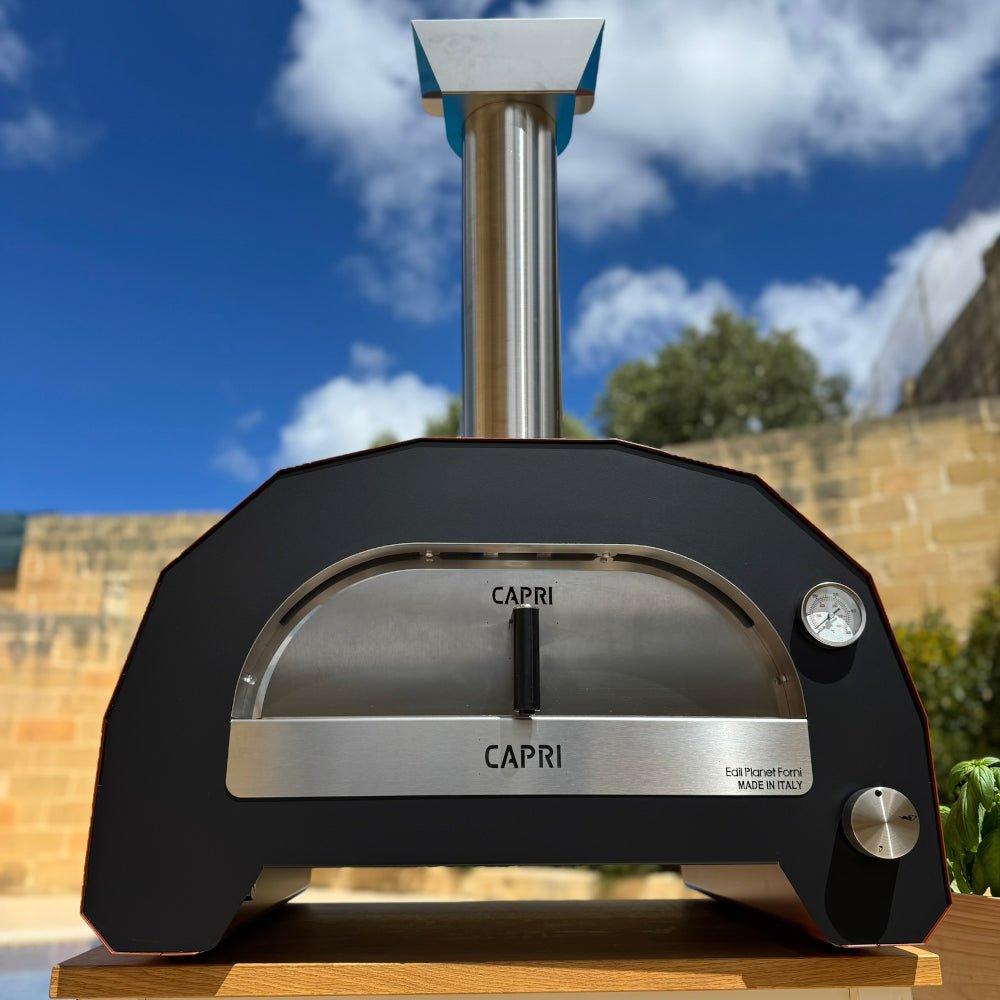 Edil Planet Forni® CAPRI φούρνος πίτσας υγραερίου για 2 πίτσες