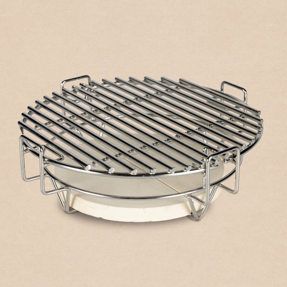 BESTCHARCOAL® Kamado, συμπαγές 16 ίντσες — πλήρες σετ