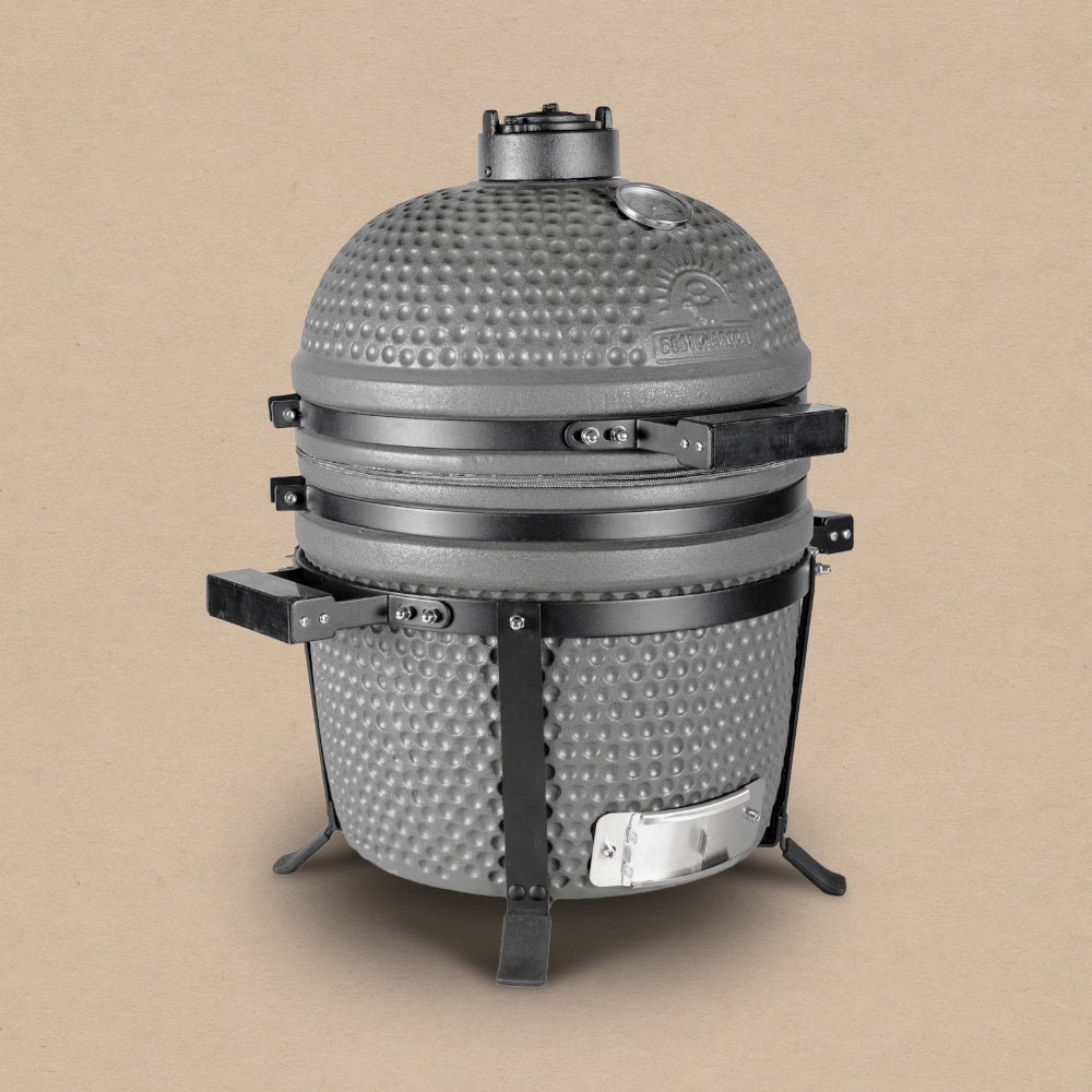 BESTCHARCOAL® Kamado, συμπαγές 16 ίντσες — πλήρες σετ