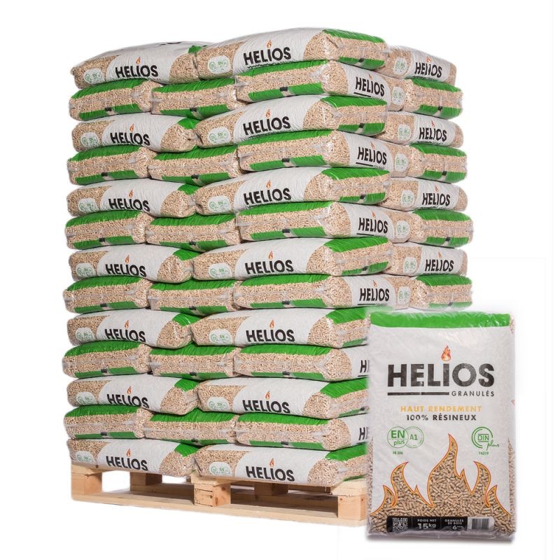 Μικτή παλέτα μπρικέτες ξύλου Pini Kay + Nestro Mix (960 kg)